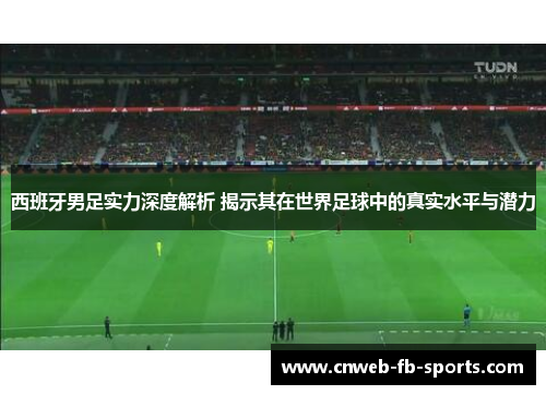西班牙男足实力深度解析 揭示其在世界足球中的真实水平与潜力